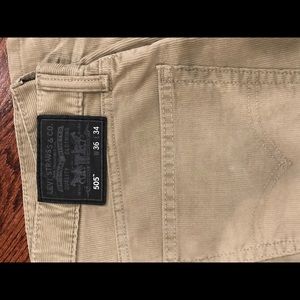 Levi 505 corduroy